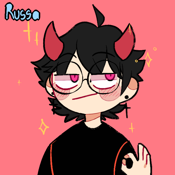 cartoon look alike of courtney created on picrew using Russa444's art